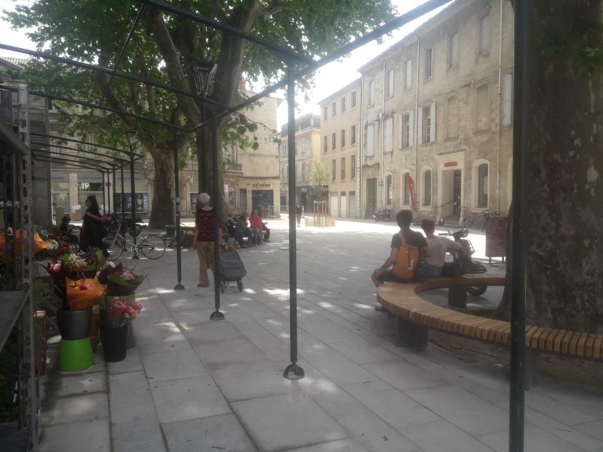 Ferienwohnung Studio des Halles Avignon Exterior foto